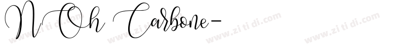 NOh Carbone字体转换